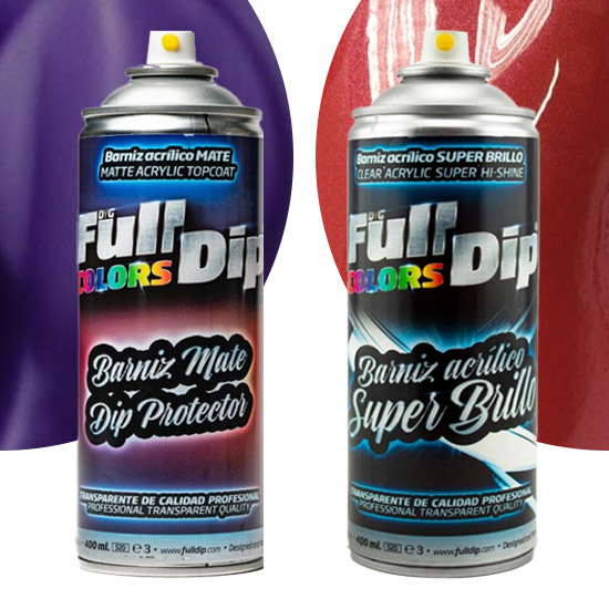 Barniz Acrílico Spray MATE - FullCarX - FullDip